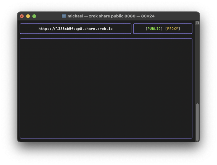 zrok share public